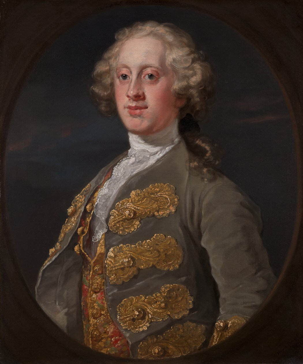 William Cavendish, Marquess of Hartington, senere fjerde hertug av Devonshire, 1741. av William Hogarth