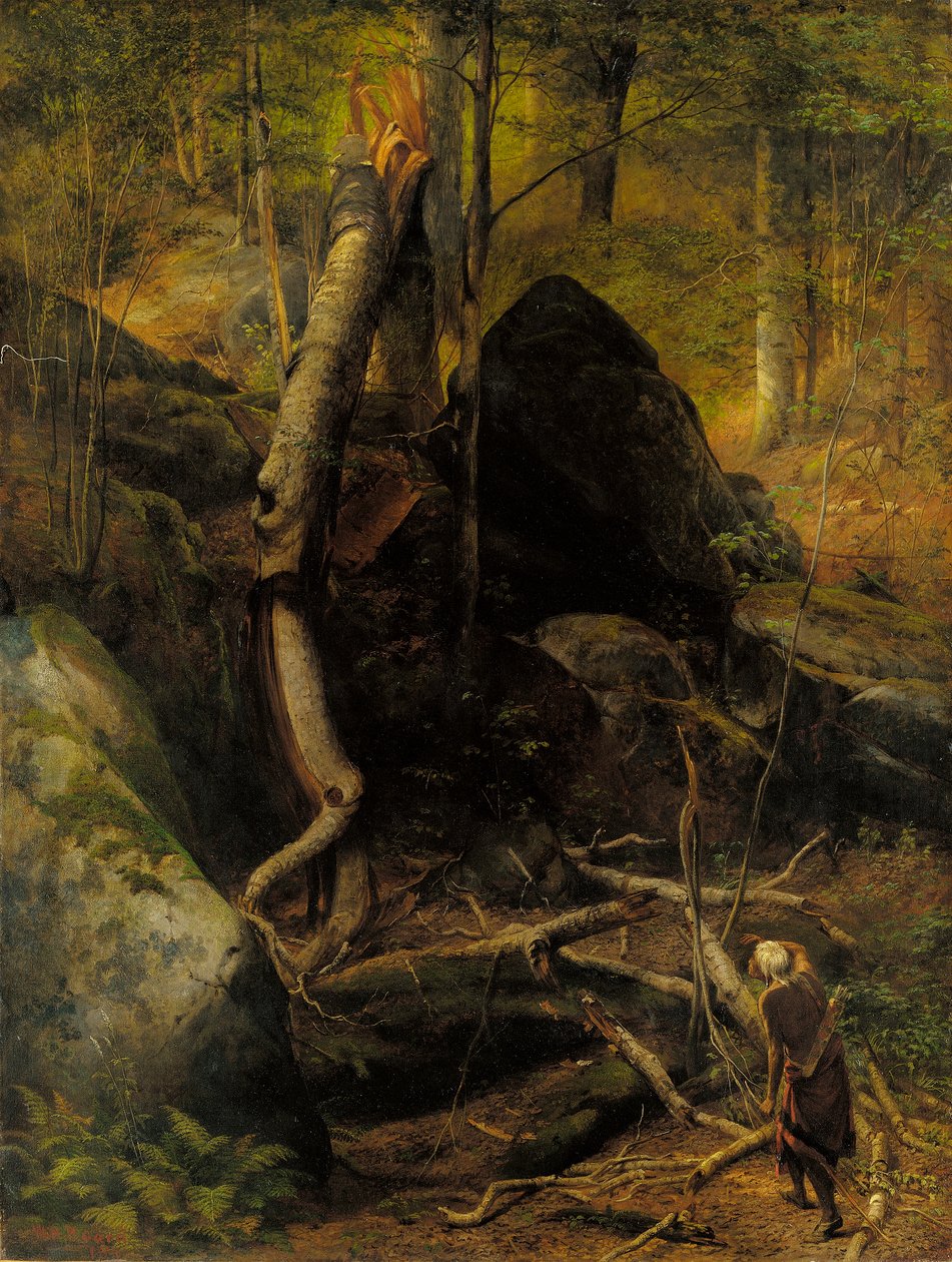 Det falne landemerket, 1872 av William Holbrook Beard