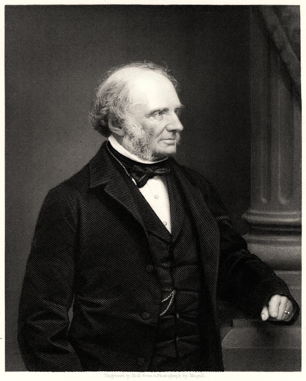 Earl Russell, 1800-tallet av William Holl