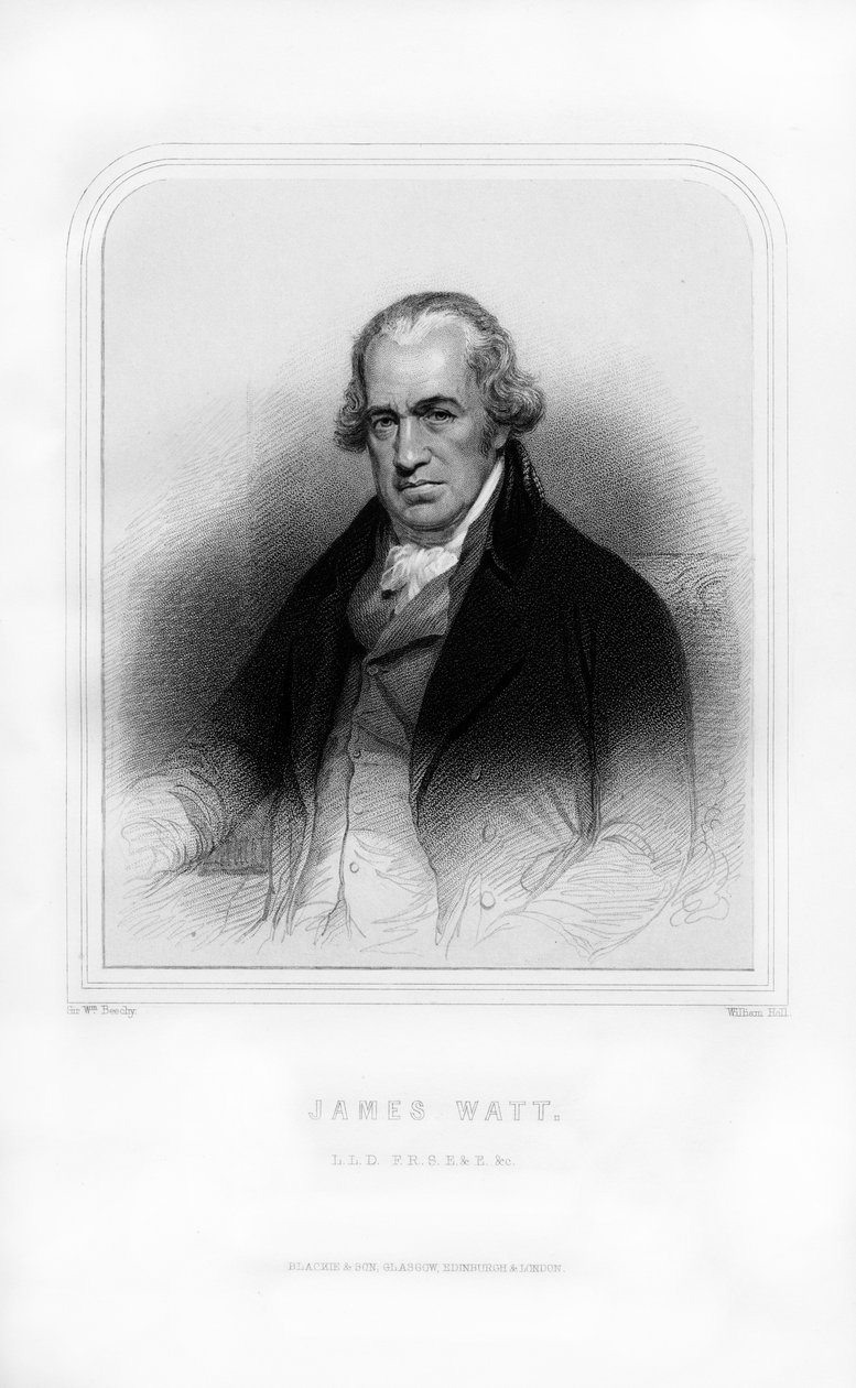 James Watt, skotsk oppfinner og ingeniør, 1870 av William Holl