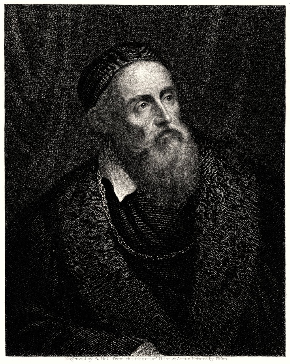Titian, 1800-tallet av William Holl