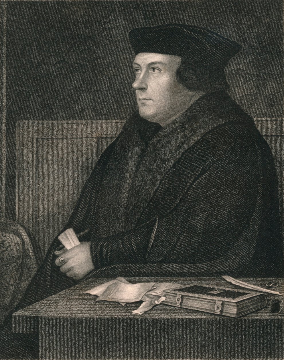 Thomas Cromwell, jarl av Essex, midten av 1800-tallet. av William Holl I
