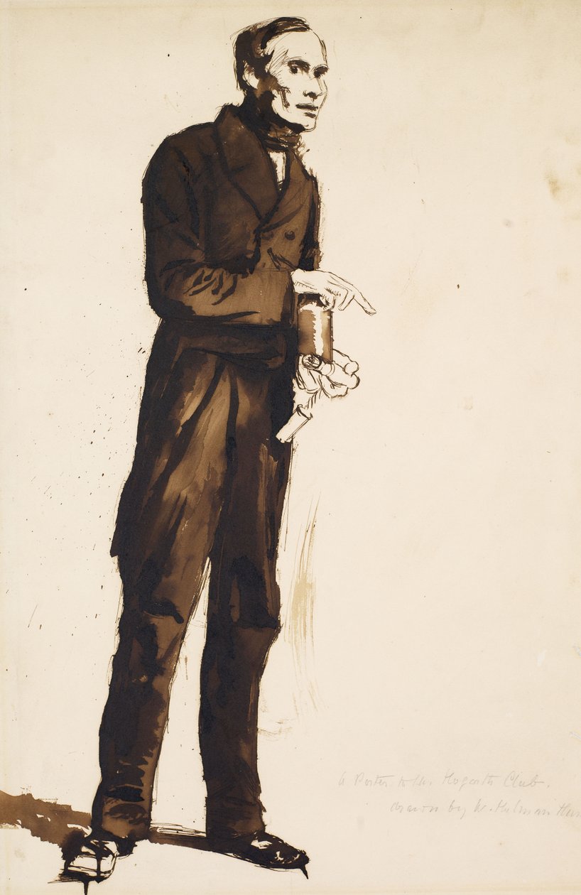 En portør til Hogarth Club av William Holman Hunt