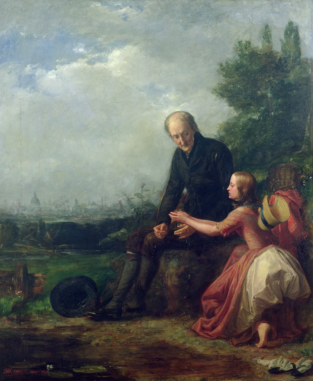 Lille Nell og hennes bestefar av William Holman Hunt