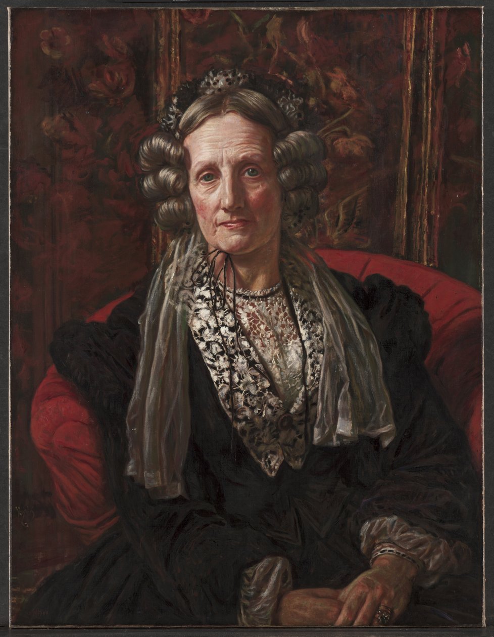 Mrs. George Waugh av William Holman Hunt