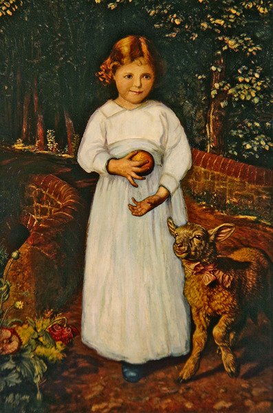 Miss Flamborough (olje på lerret) av William Holman Hunt