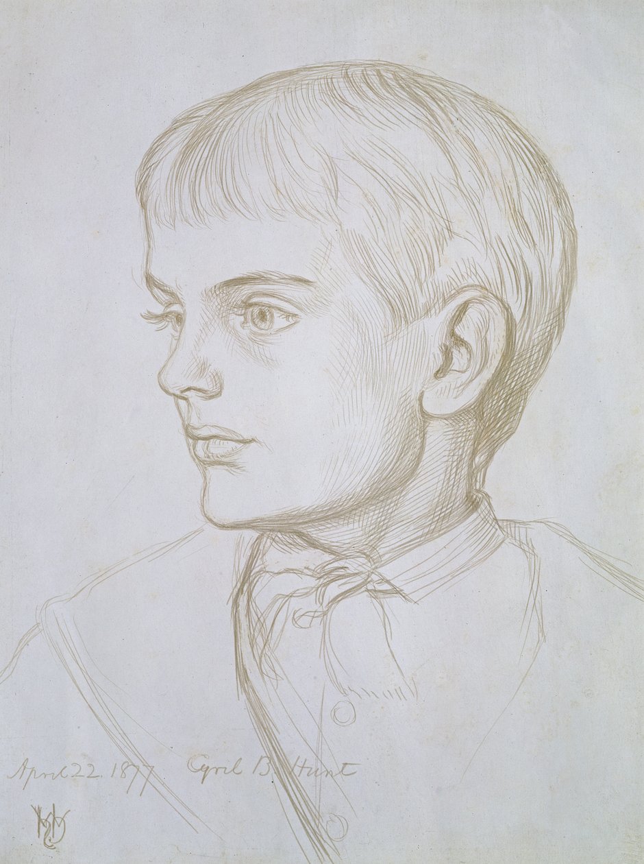 Min sønn Cyril, 1877 av William Holman Hunt