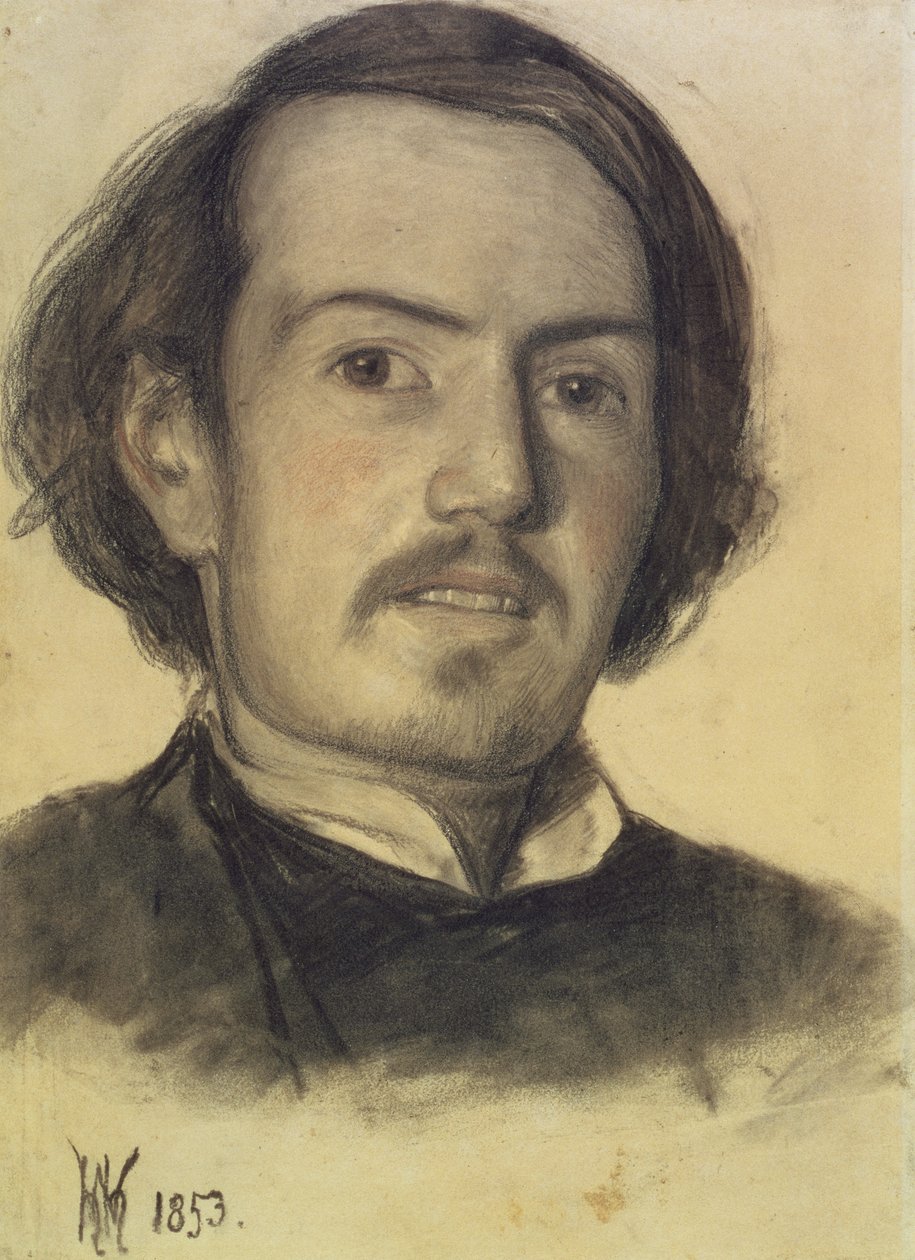 Portrett av Walter Howell Deverell, 1853 av William Holman Hunt