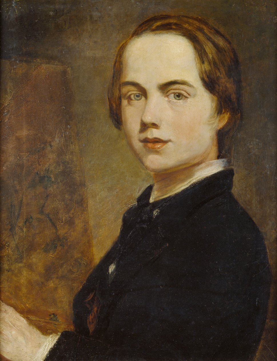 Selvportrett i en alder av 14, 1841 av William Holman Hunt