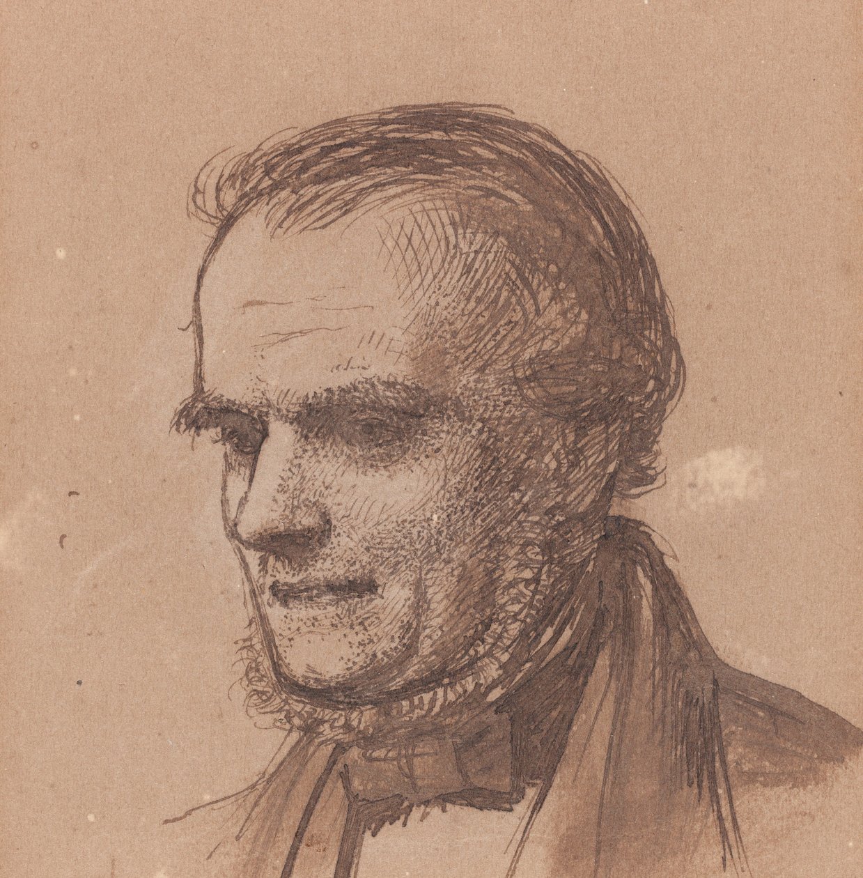 Kunstnerens far, William Hunt av William Holman Hunt