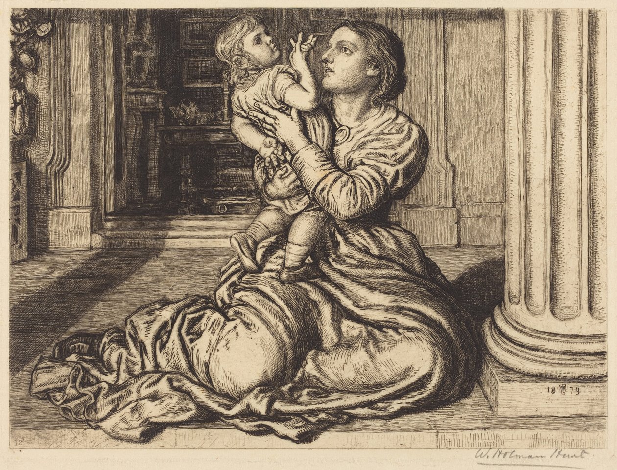 Fars avskjed av William Holman Hunt