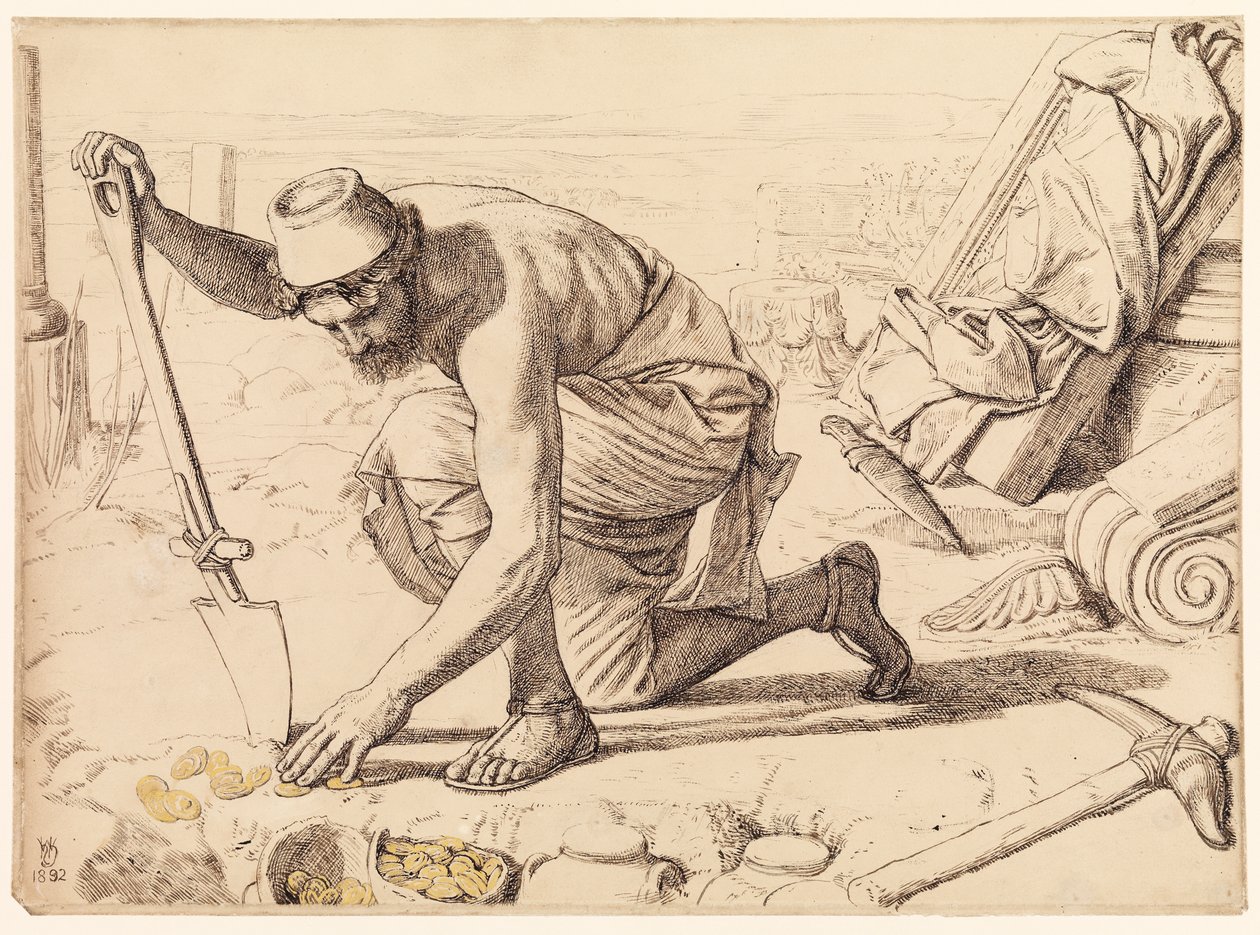 Den skjulte skatten, 1892 av William Holman Hunt