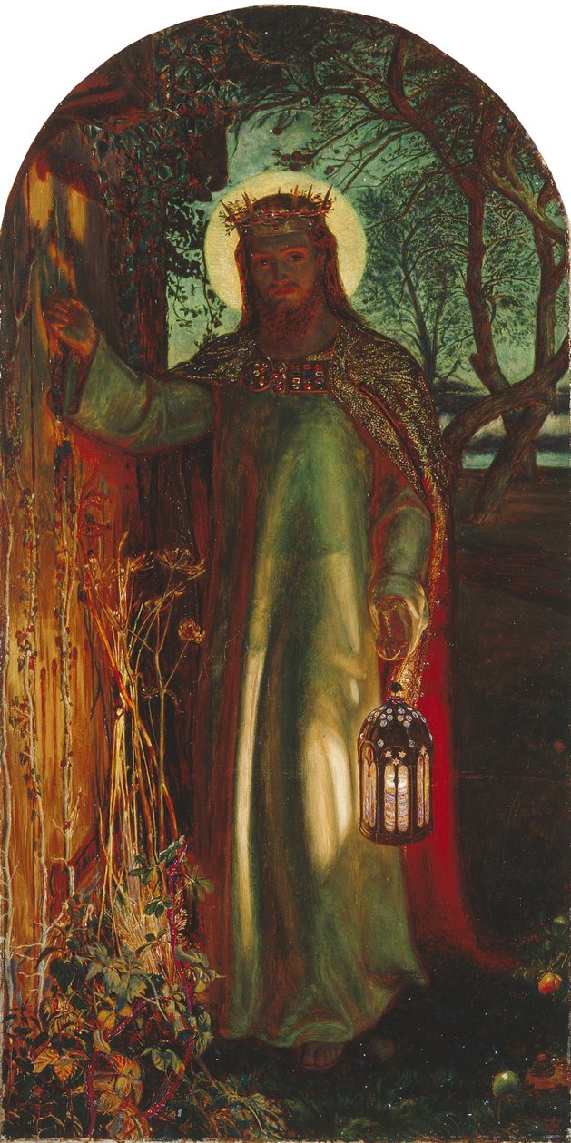 The Light of the World, ca. 1852 (olje på lerret) av William Holman Hunt