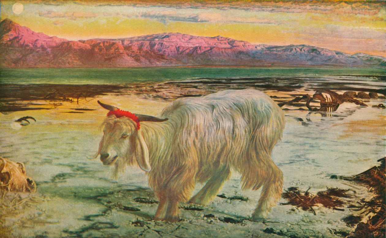 Syndebukken, 1854-56, 1911 av William Holman Hunt