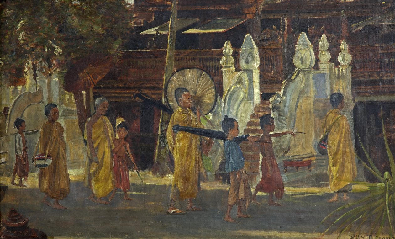En prosesjon i Burma av William Holt Yates Titcomb