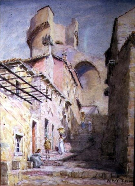 Carro (akvarell på papir) av William Holt Yates Titcomb