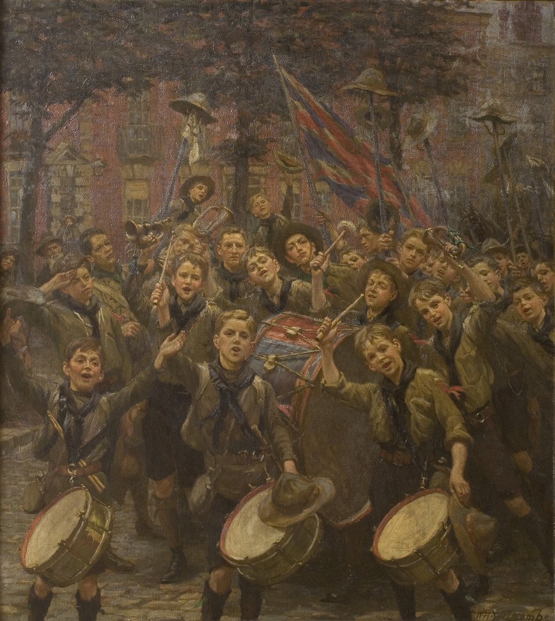 Heier sjefsspeideren, Dowry Square, Hotwells av William Holt Yates Titcomb