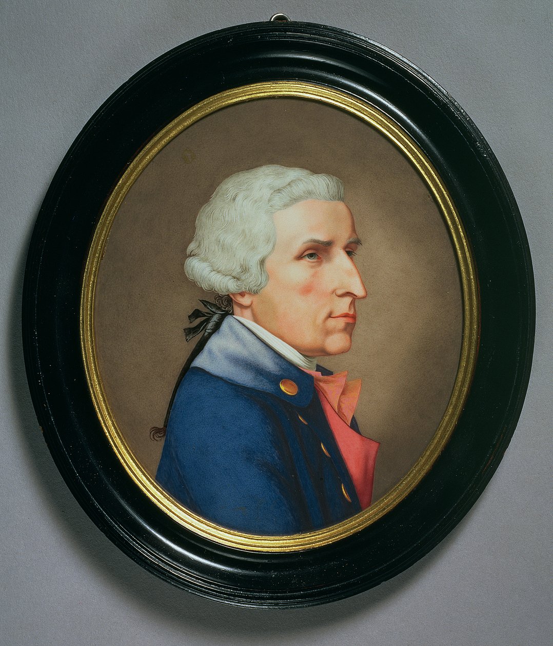 Portrett av Sir William Hamilton, ca. 1802 (emalje på kobber) av William Hopkins Craft