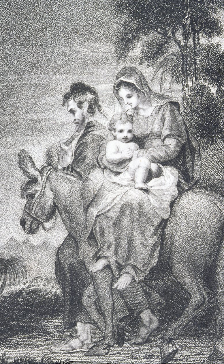 The Flight into Egypt, fra 