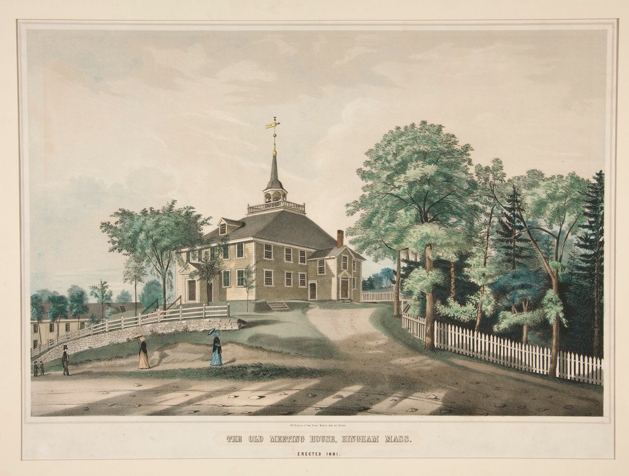 The Old Meeting House, Hingham, Mass. av William Hudson