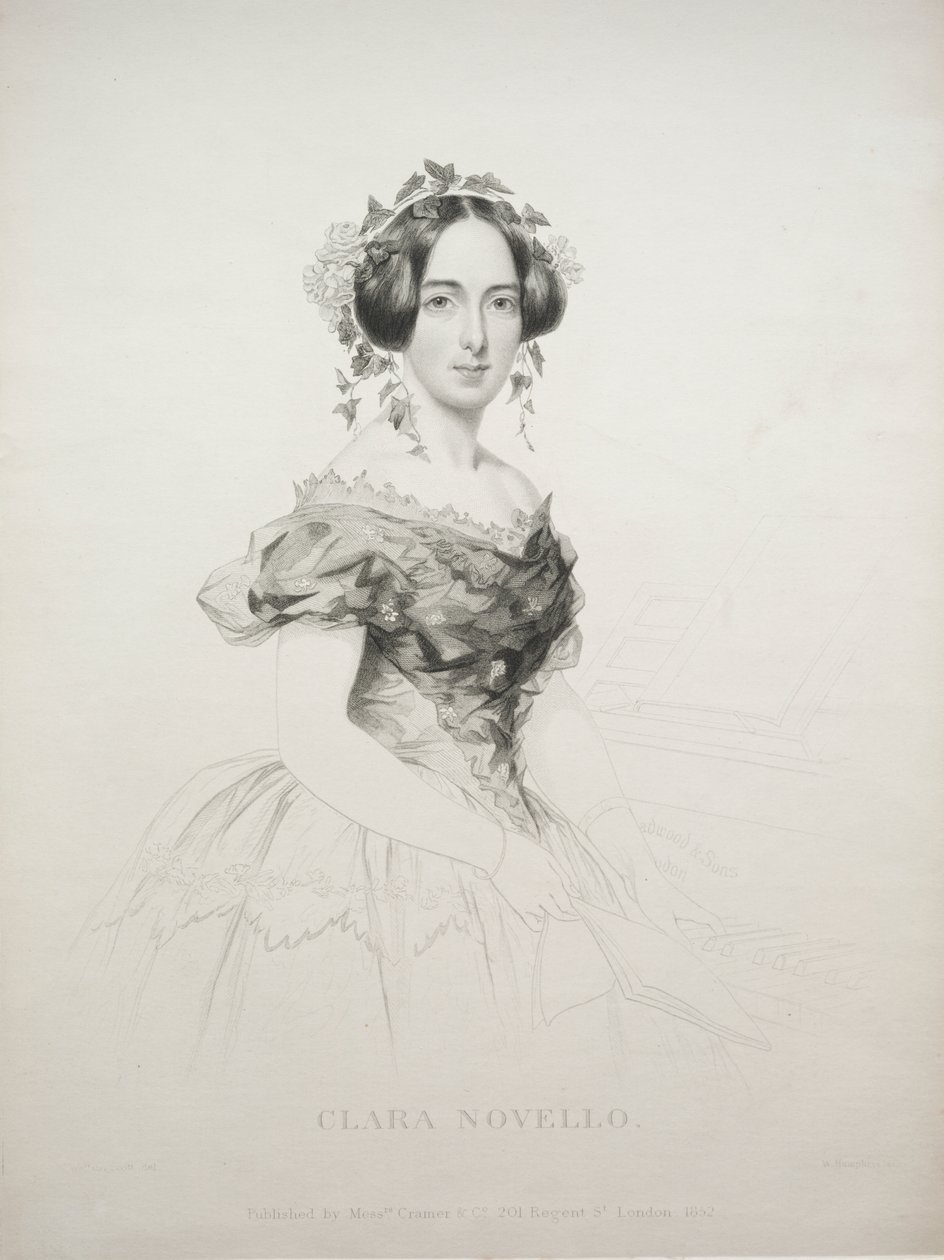 Clara Novello av William Humphreys