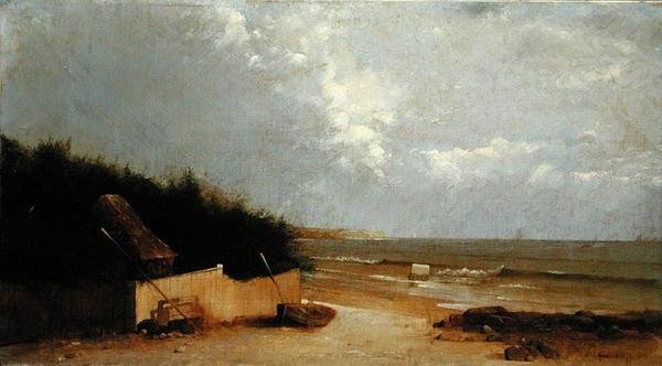 Tidlig morgen, Long Island av William Huston