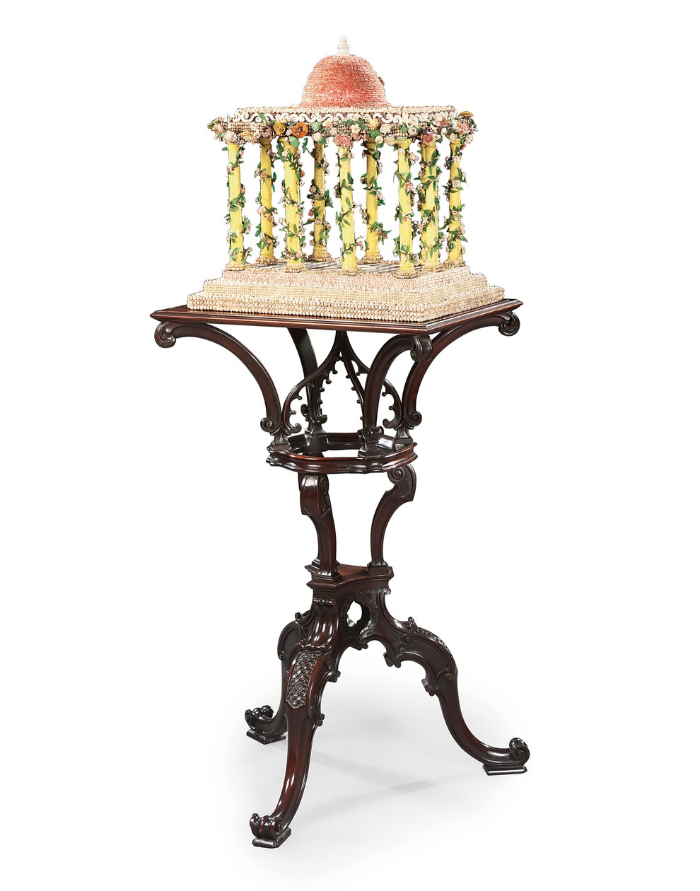 George III stativ med tempel, ca. 1762 av William Ince