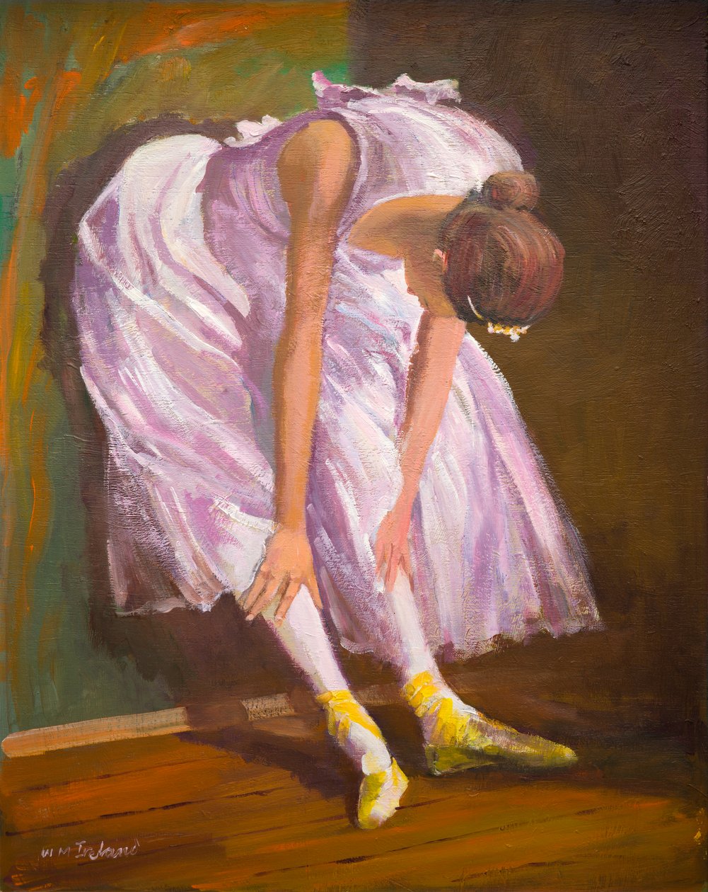 Pusterom (olje om bord) av William Ireland