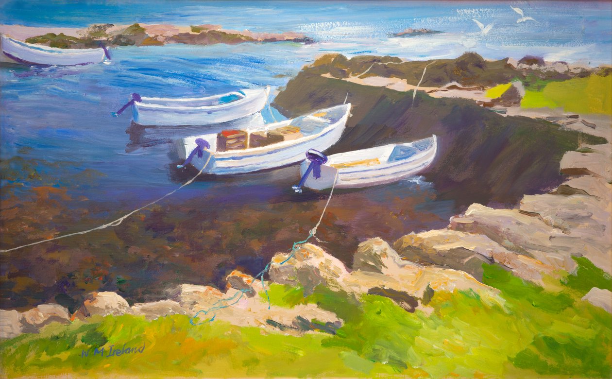Rocky havn (olje om bord) av William Ireland