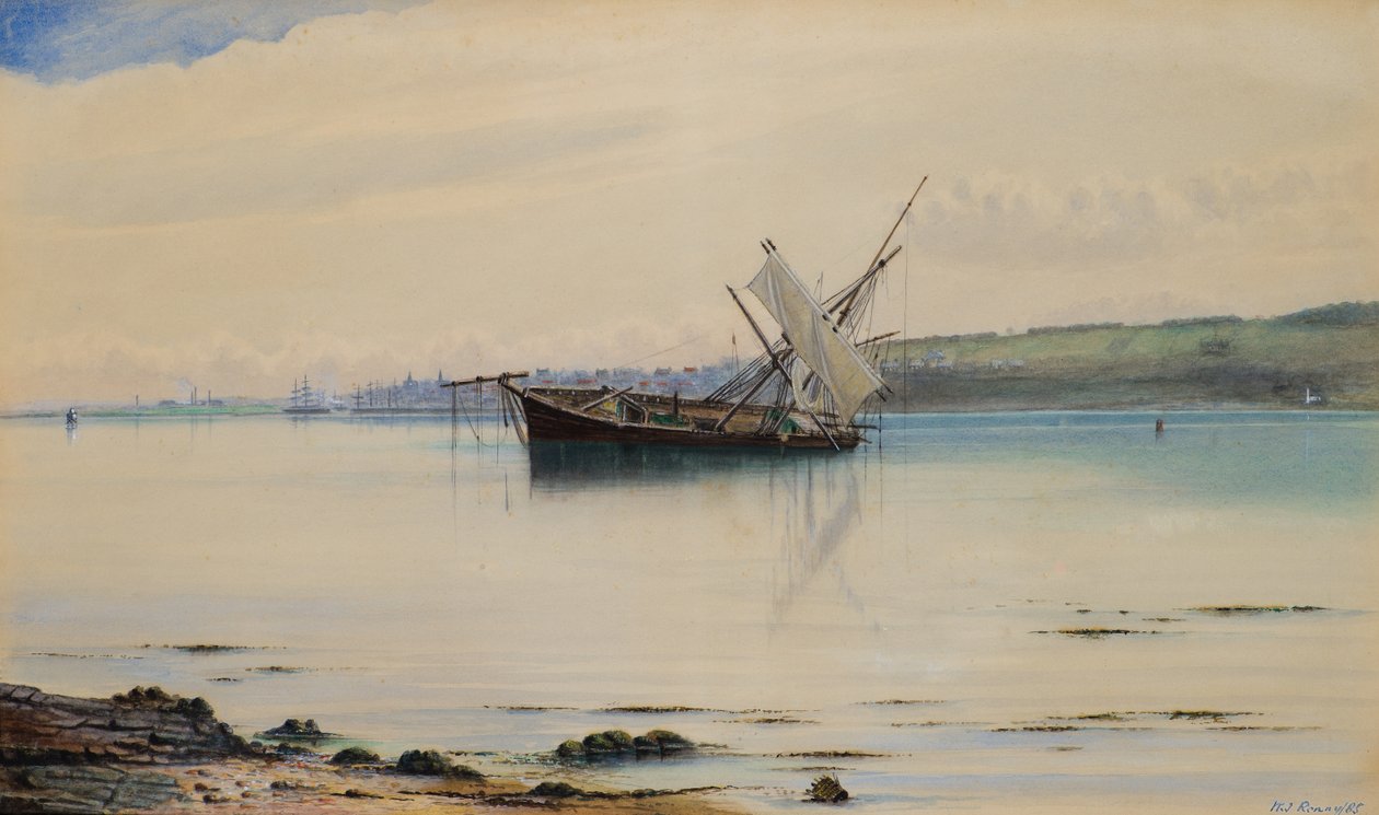Tayport fra Dundee av William J. Renny