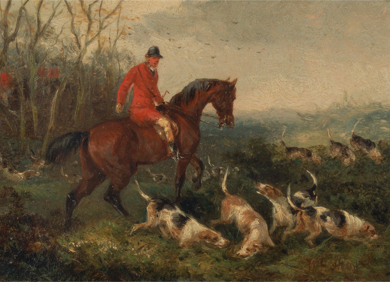 Revejakt: At Cover av William J. Shayer