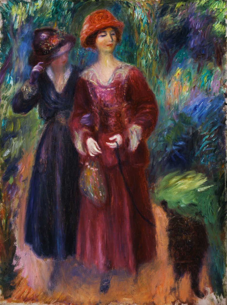 En spasertur i parken av William James Glackens