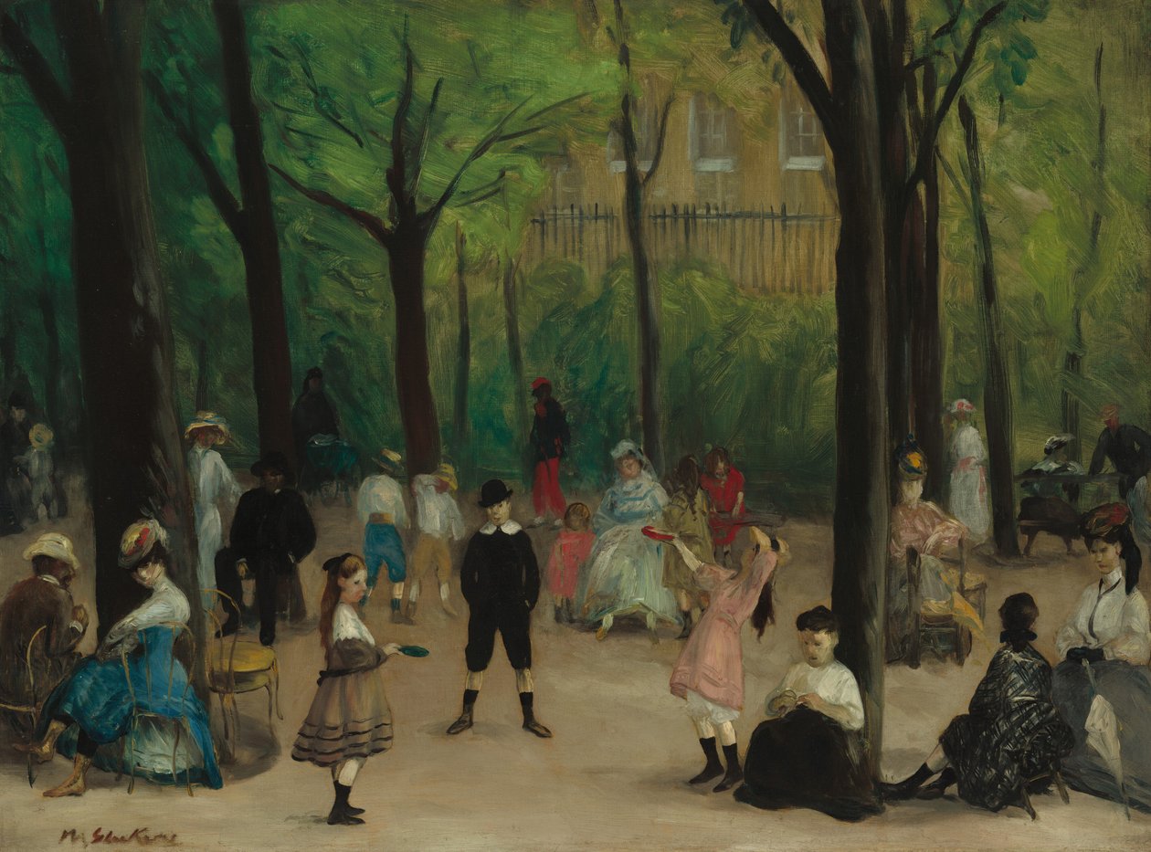 Luxembourghagen av William James Glackens