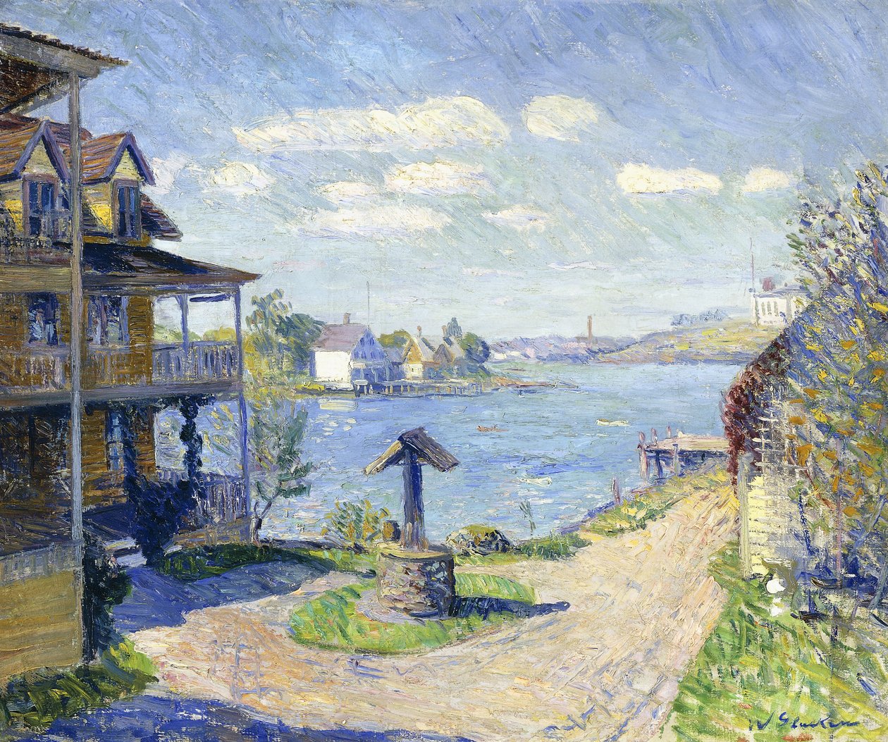 Sommerhotell av William James Glackens