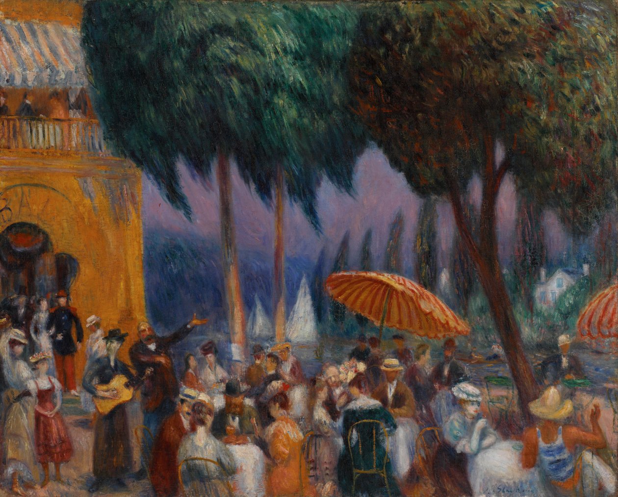 Søndag på Marne av William James Glackens