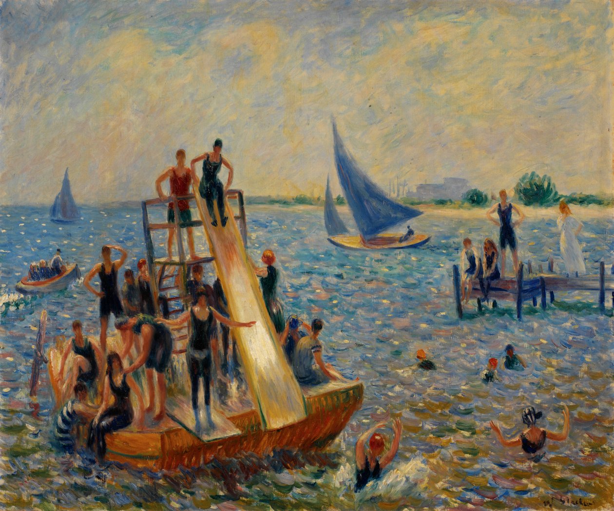 Flåten av William James Glackens