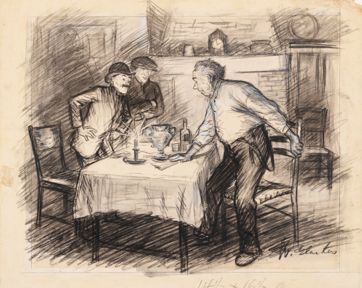 Det var Edward Bickfords Racing Cup av William James Glackens