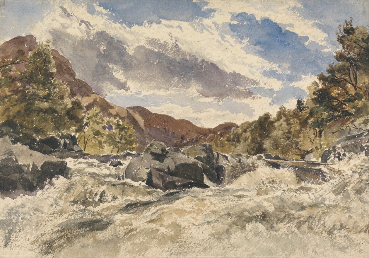En fjelltorrent av William James Muller
