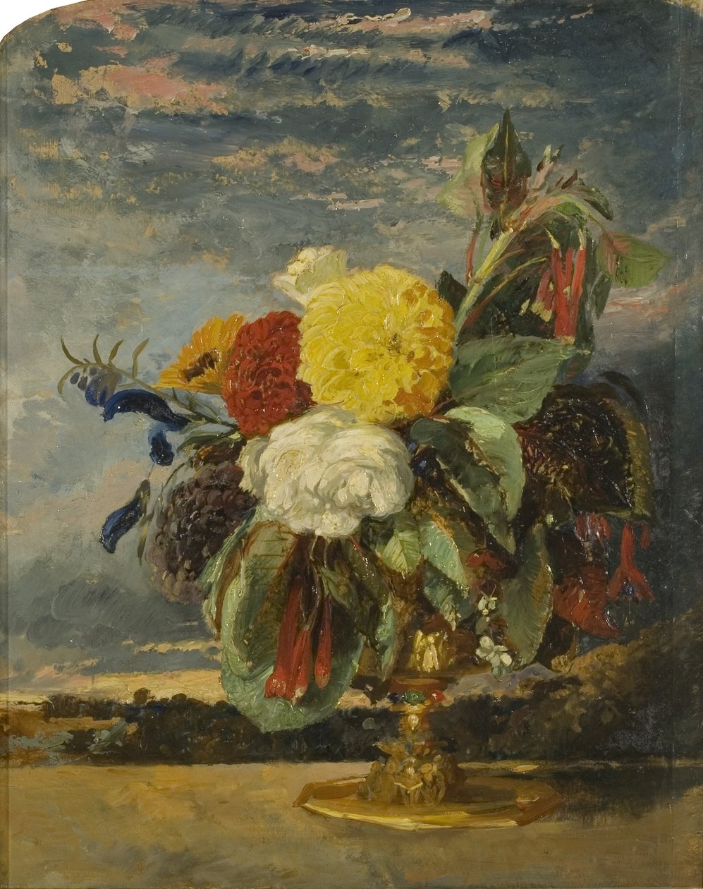 Blomsterstykke av William James Muller