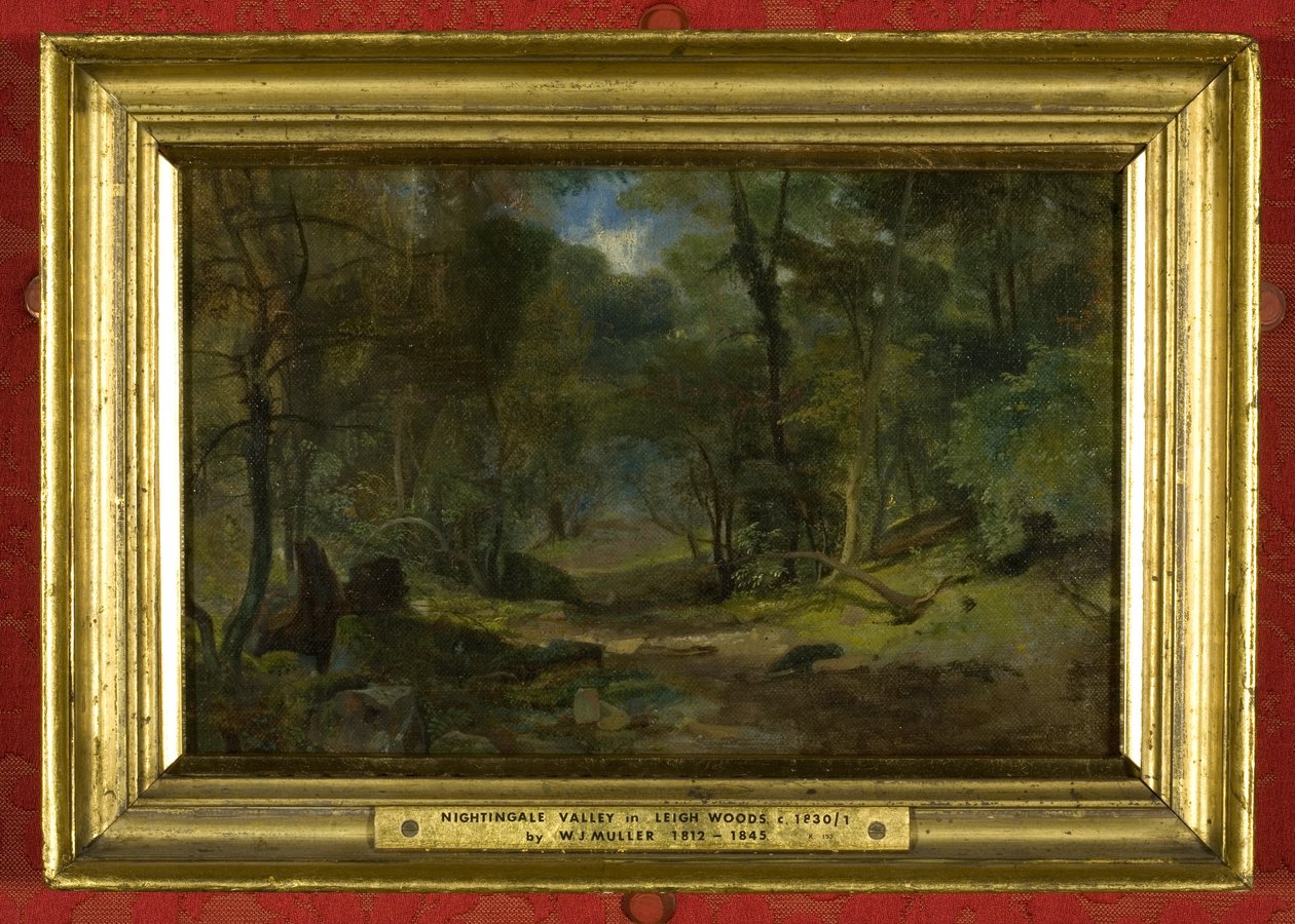 Nightingale Valley, ca. 1831 (olje på lerret) av William James Muller
