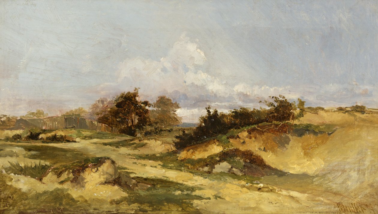 Sand Pits, Hampstead Heath av William James Muller