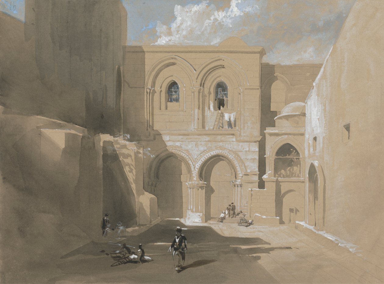 Den hellige gravs kirke av William James Muller
