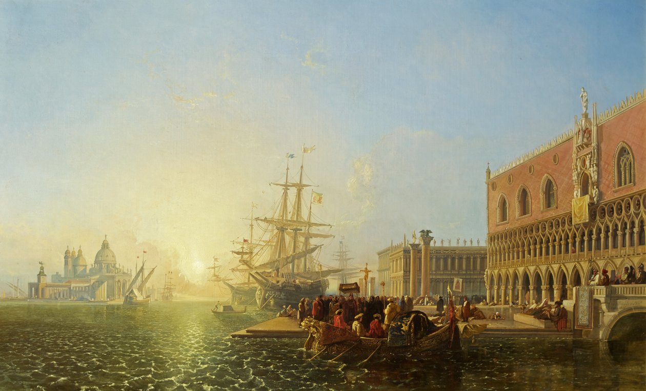 Dogepalasset, Venezia av William James Muller