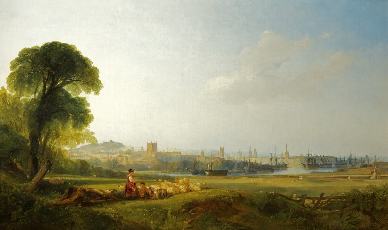 Utsikt over Bristol av William James Muller