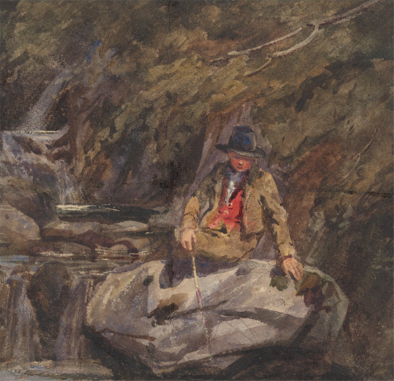 Ung fisker av William James Muller