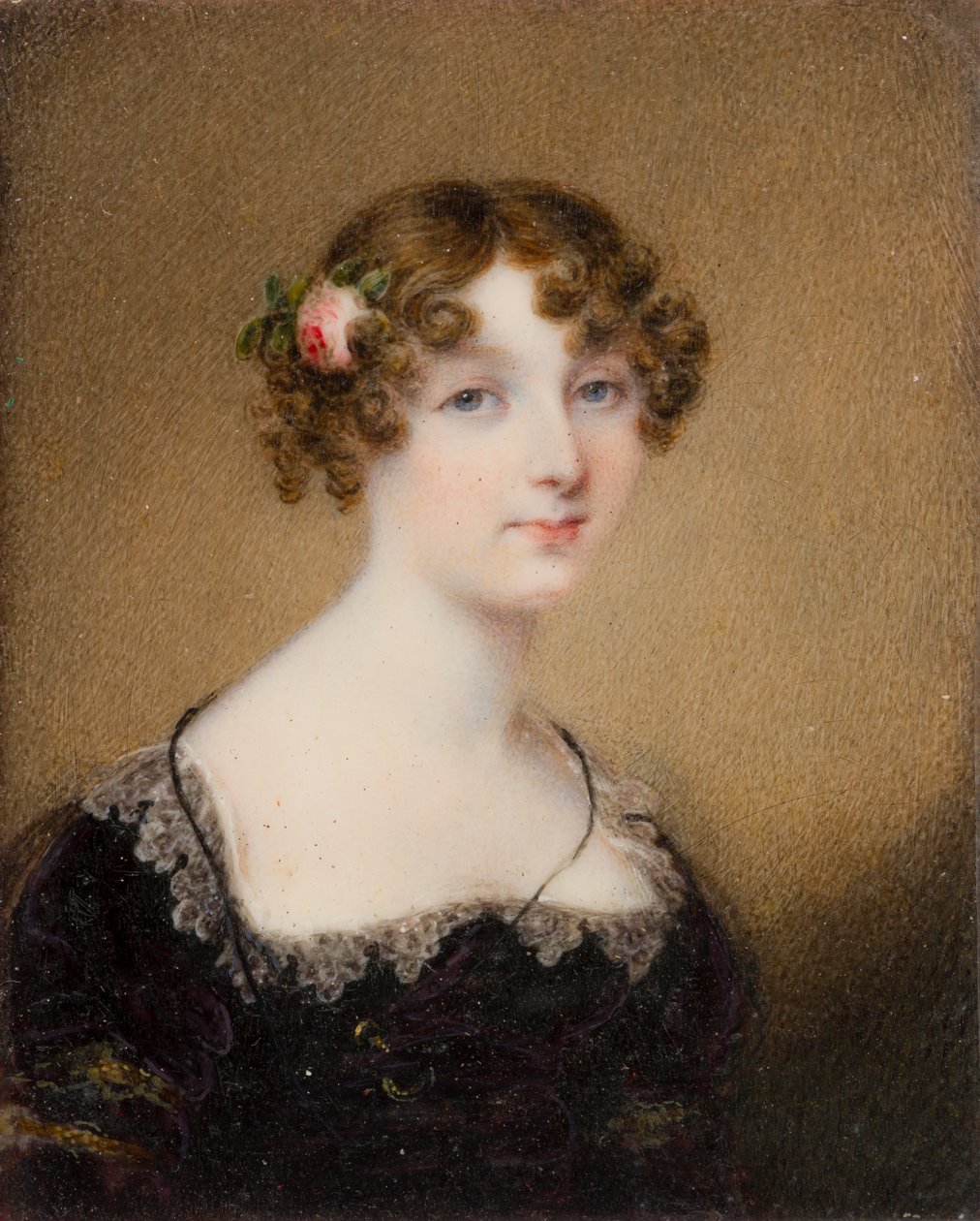 Portrett av Lady Lucy Whitmore, født Bridgeman (1792-1840), ca. 1812-40 (olje og lerret) av William John Newton