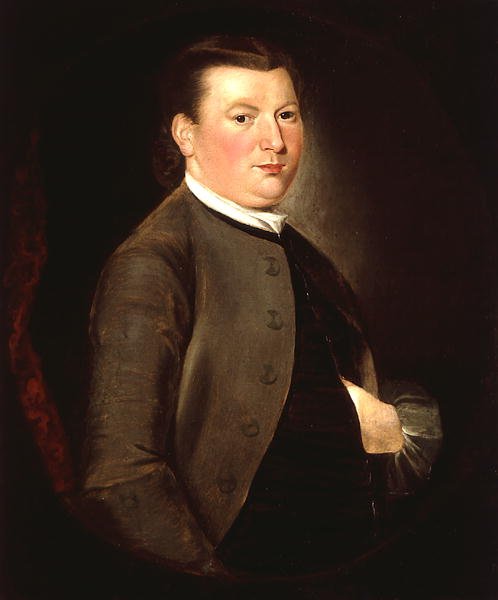 Portrett av David Gardiner Jr, ca. 1762-63 (olje på lerret) av William Johnston