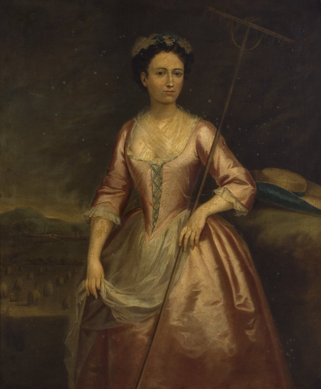 Ærede Margaret Duncombe (olje på lerret) av William Jones