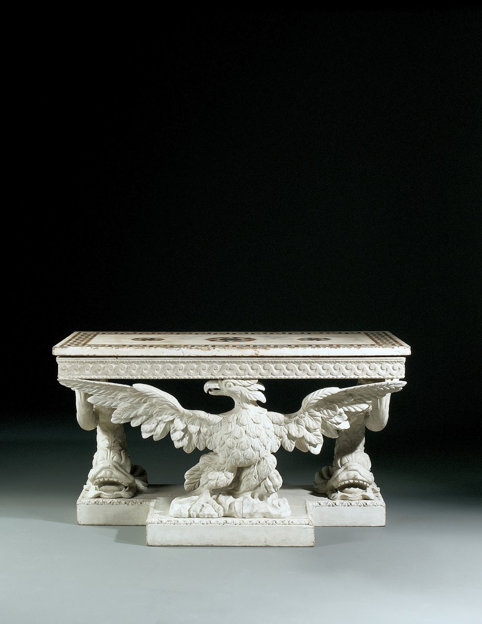 Ett av et par George II sidebord av William Kent