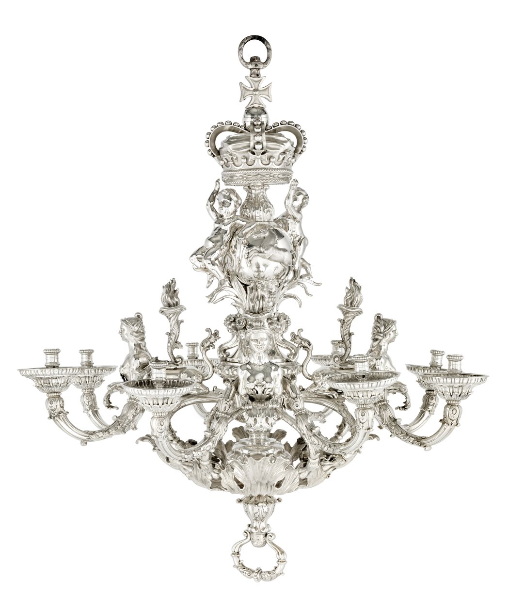 Givenchy Royal Hanover lysekrone, 1736 av William Kent